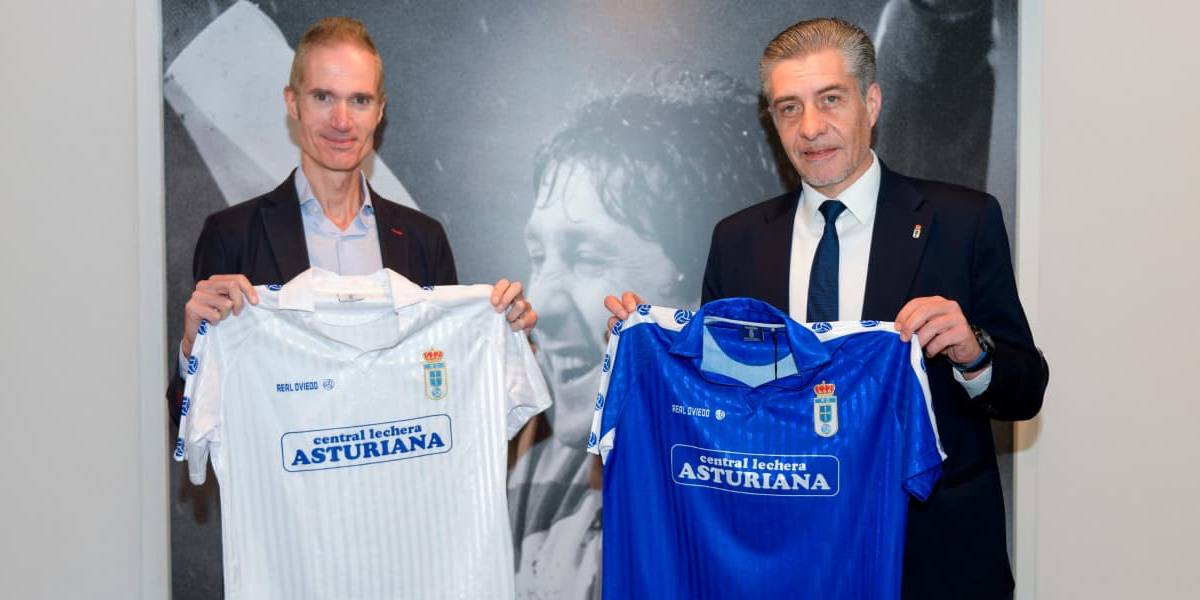 Central Lechera Asturiana patrocina al Real Oviedo y Sporting de Gijón