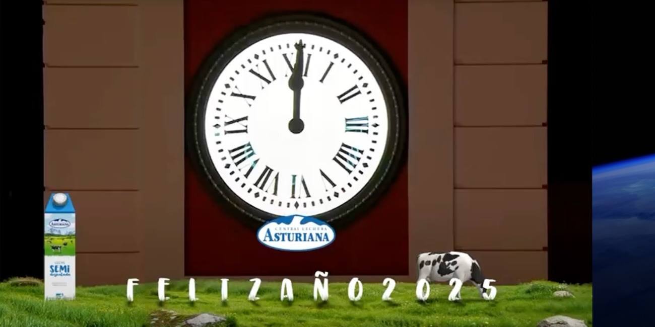 Momento de las Campanadas en Antena 3