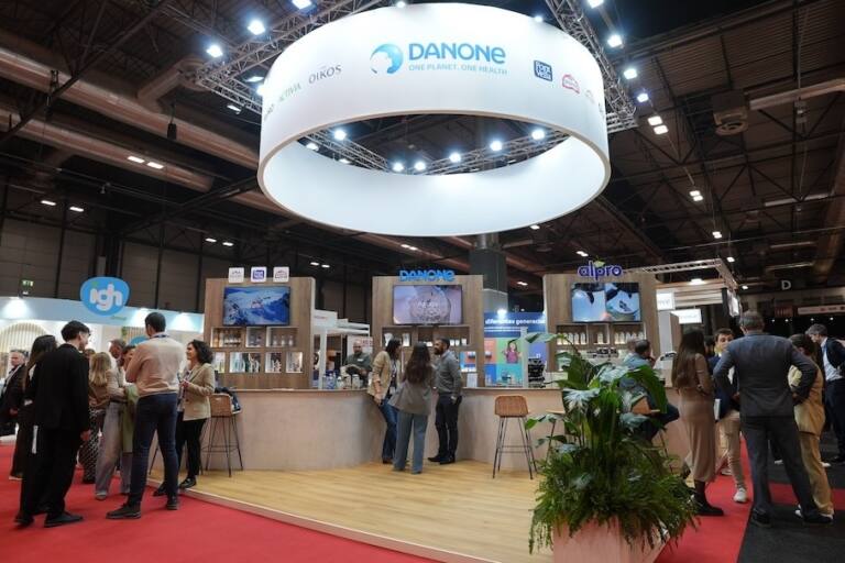 Stande de Danone en HIP 2025