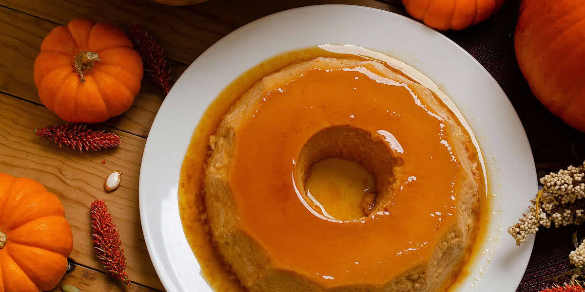 Flan de calabaza