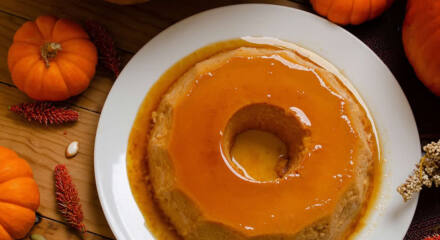 Flan de calabaza
