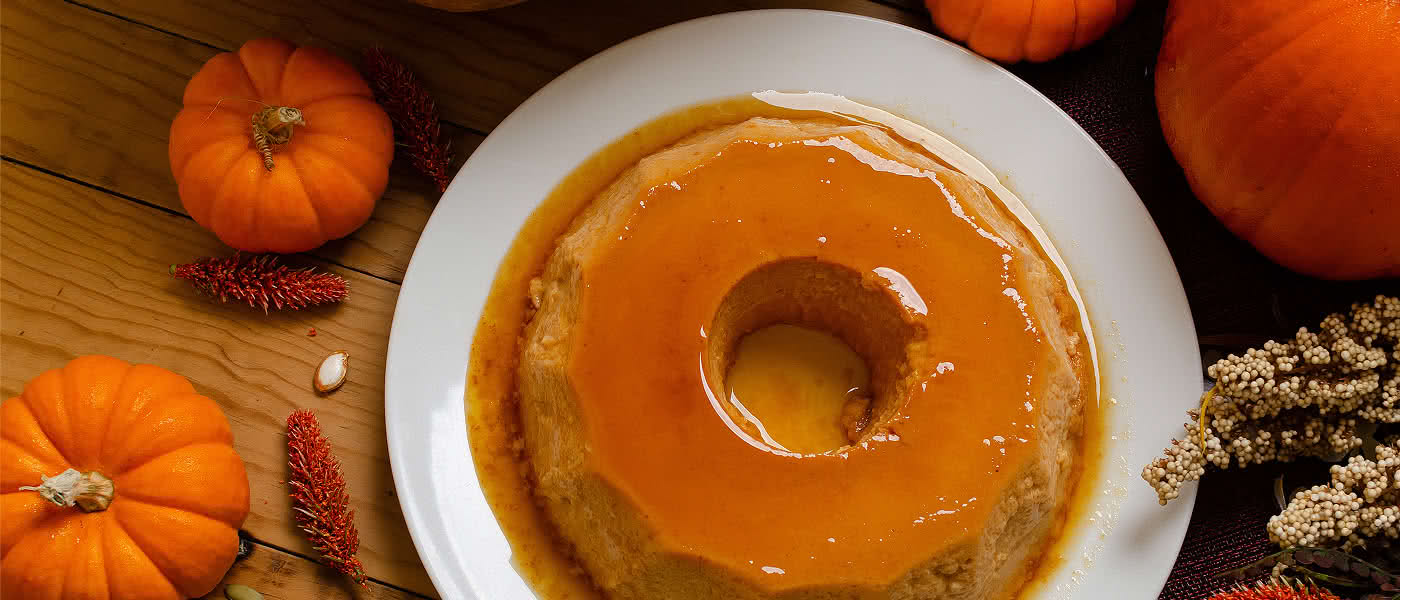 Flan de calabaza